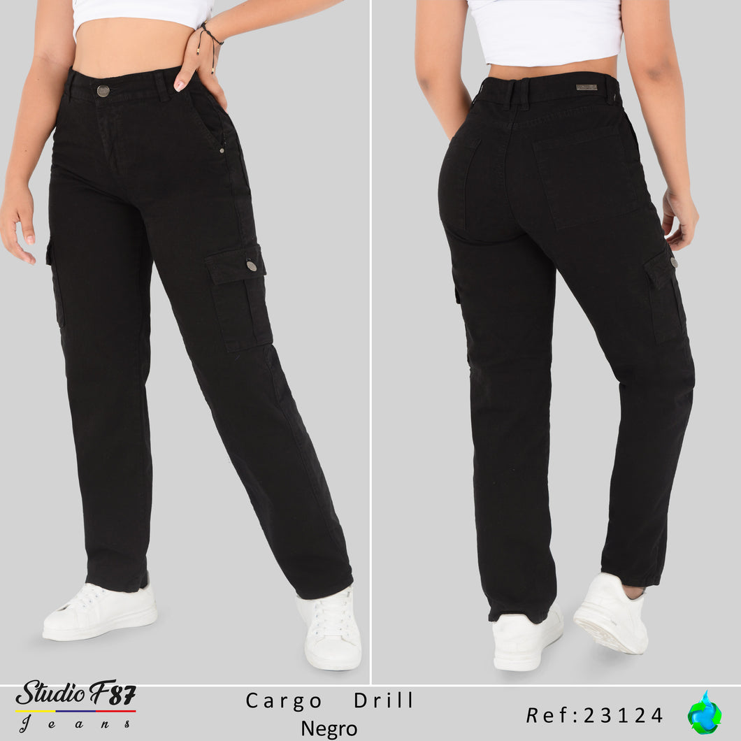 JEANS CARGO DRILL REF 23124